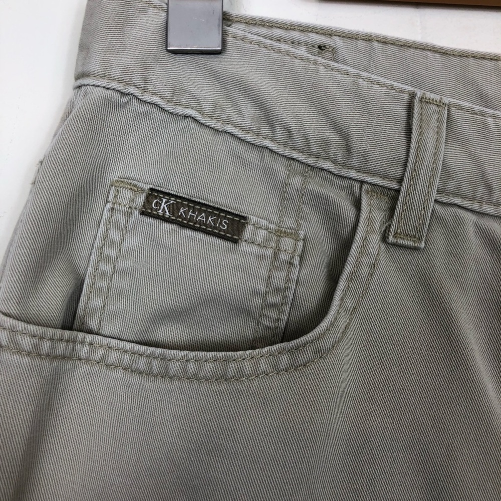 Vintage 90s‎ Calvin Klein Khakis Sz 29 - Picture 4 of 9
